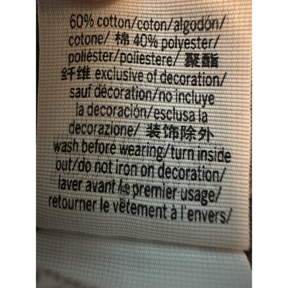 Victoria Secret PINK Gray‎ Tie-Dye Hoodie Pullover Sweatshirt Women's MEDIUM - Picture 8 of 10